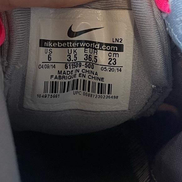 Nike Waterproof Sneakers with Small Grips on Bottom - Picture 2 of 5